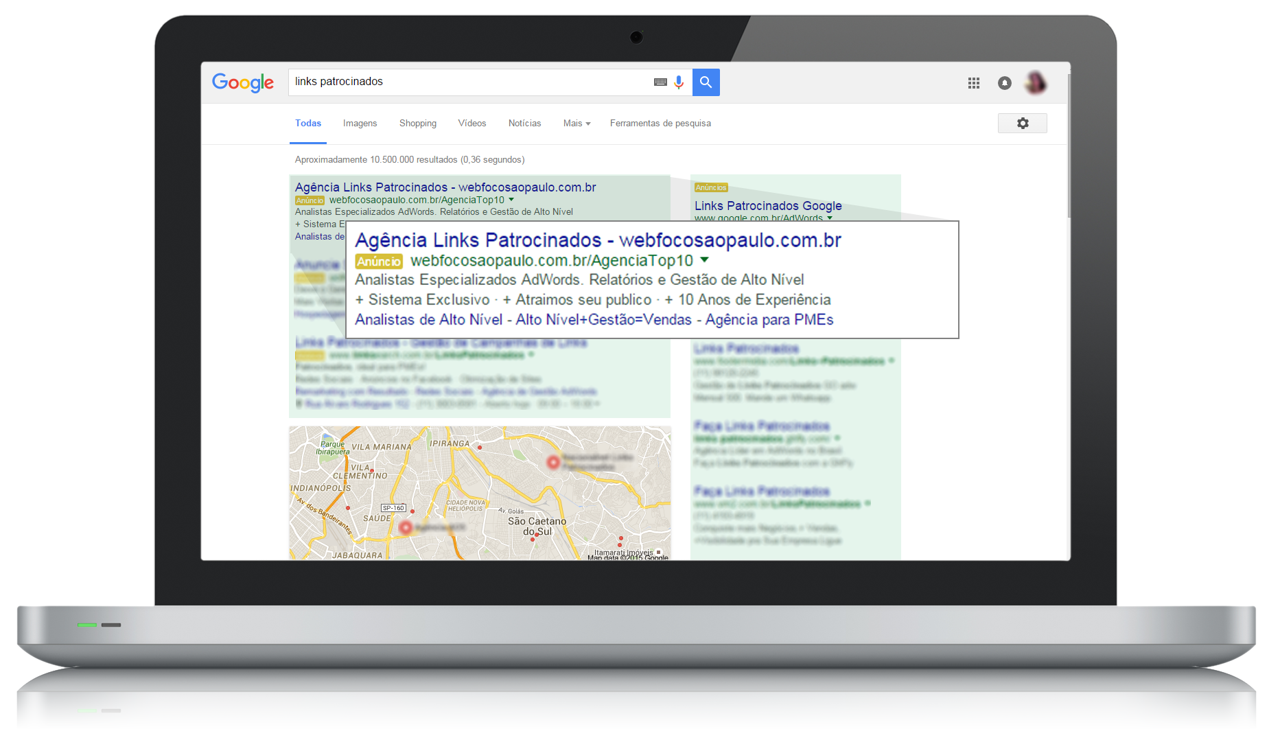 Gerenciamento de Links Patrocinados